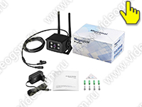 Уличная беспроводная 4G видеосигнализация Страж Obzor NC09G-8G-5MP - комплектация